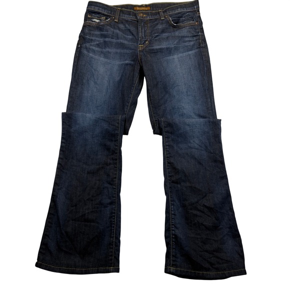 David Kahn Denim - David Kahn Womens Jeans 31 Style 3747 Dark Wash Low Rise Flare Bootcut USA